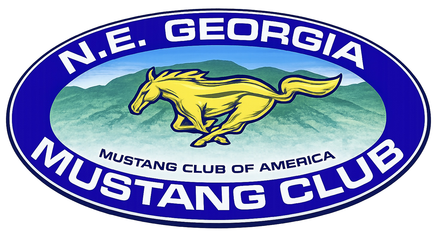 Northeast Georgia Mustang Club logo
